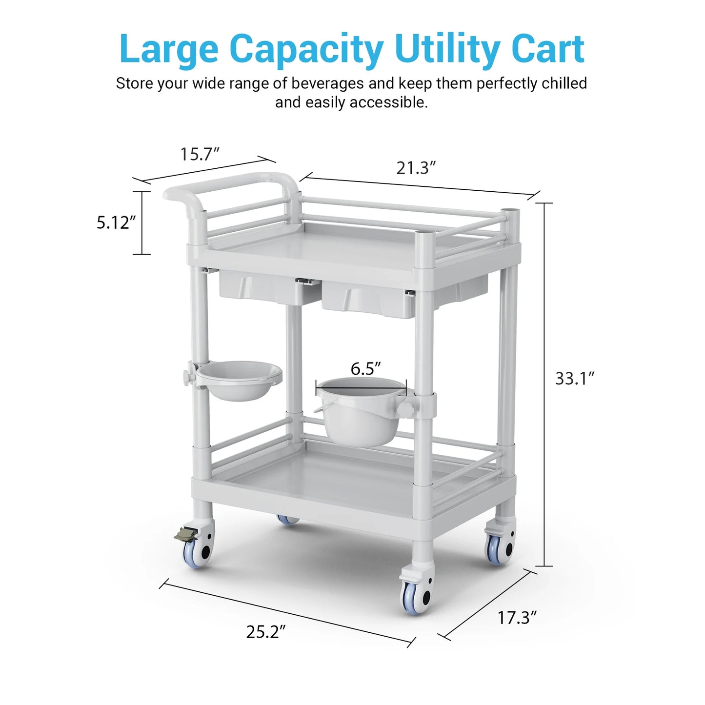Mobile Trolley Cart Heavy Duty Utility For Industrial Use