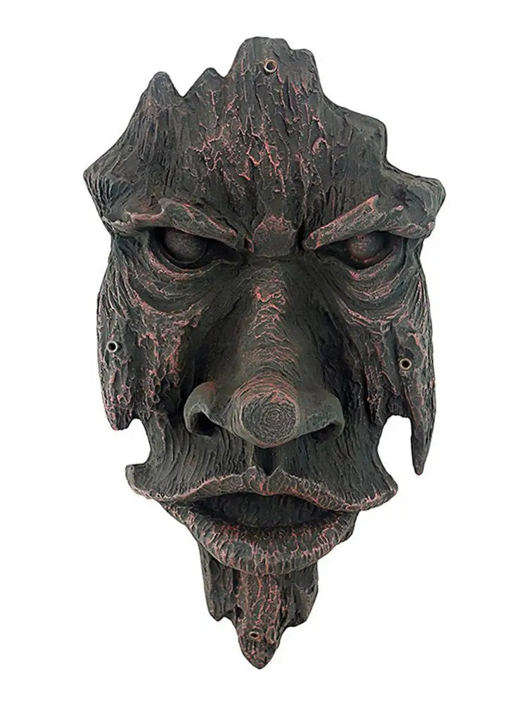 Hign Concerned Greenman Tree Resin Garden Outdoor Sculpture
