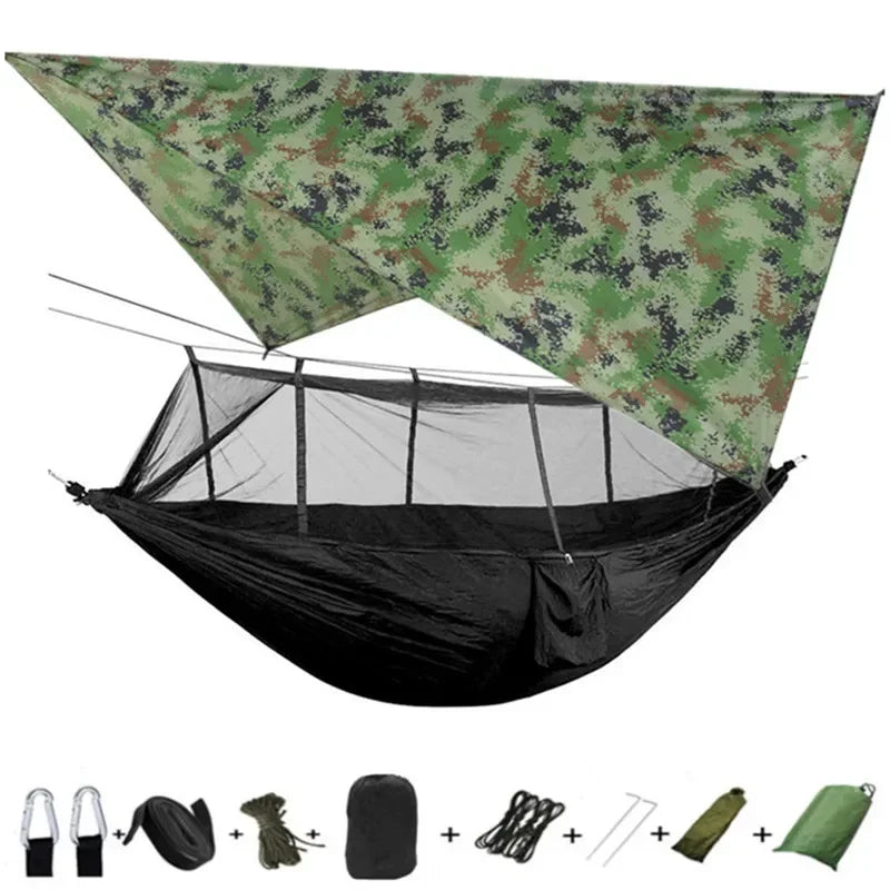 Swallowtail Lightweight Camping Hammock Canopy And Rain Fly