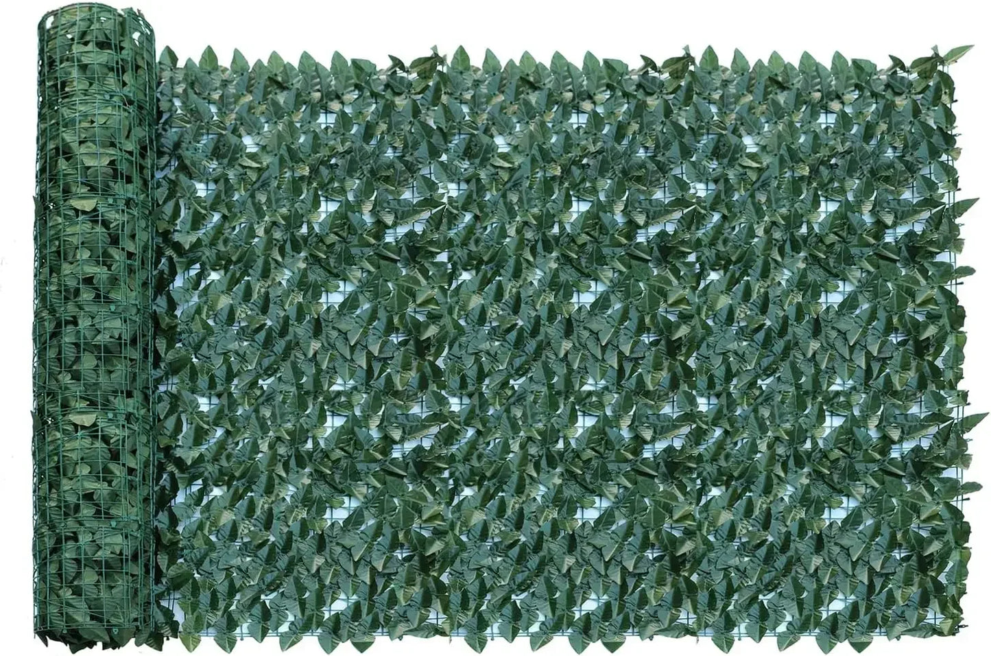XMSJ Artificial Laurel Privacy Fence Screen Faux Leaves
