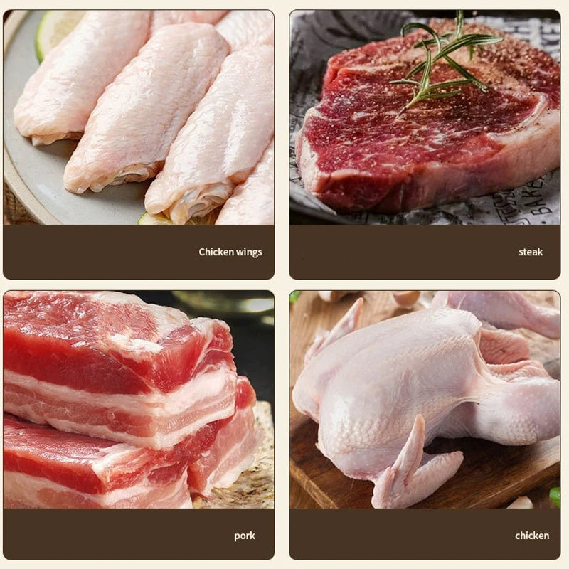 Meat Tenderizer With 48 Stainless Steel Blades