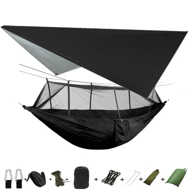 Swallowtail Lightweight Camping Hammock Canopy And Rain Fly