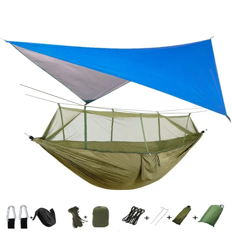 Swallowtail Lightweight Camping Hammock Canopy And Rain Fly