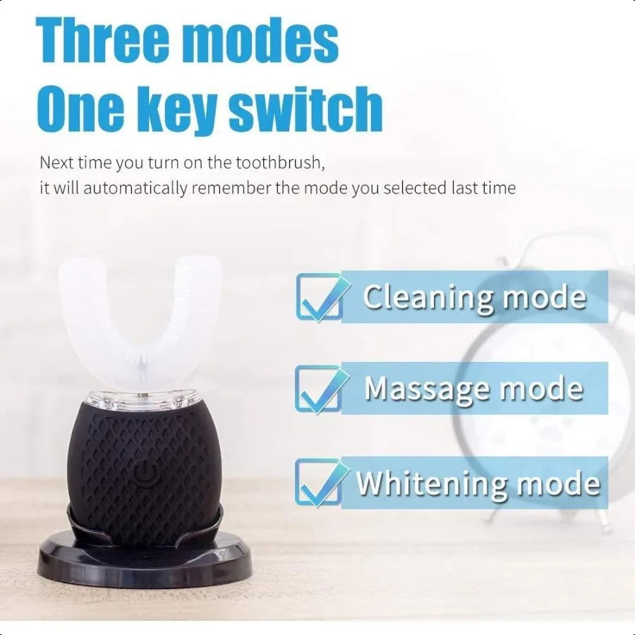 Automatic Ultrasonic Toothbrush For Adults With Timer