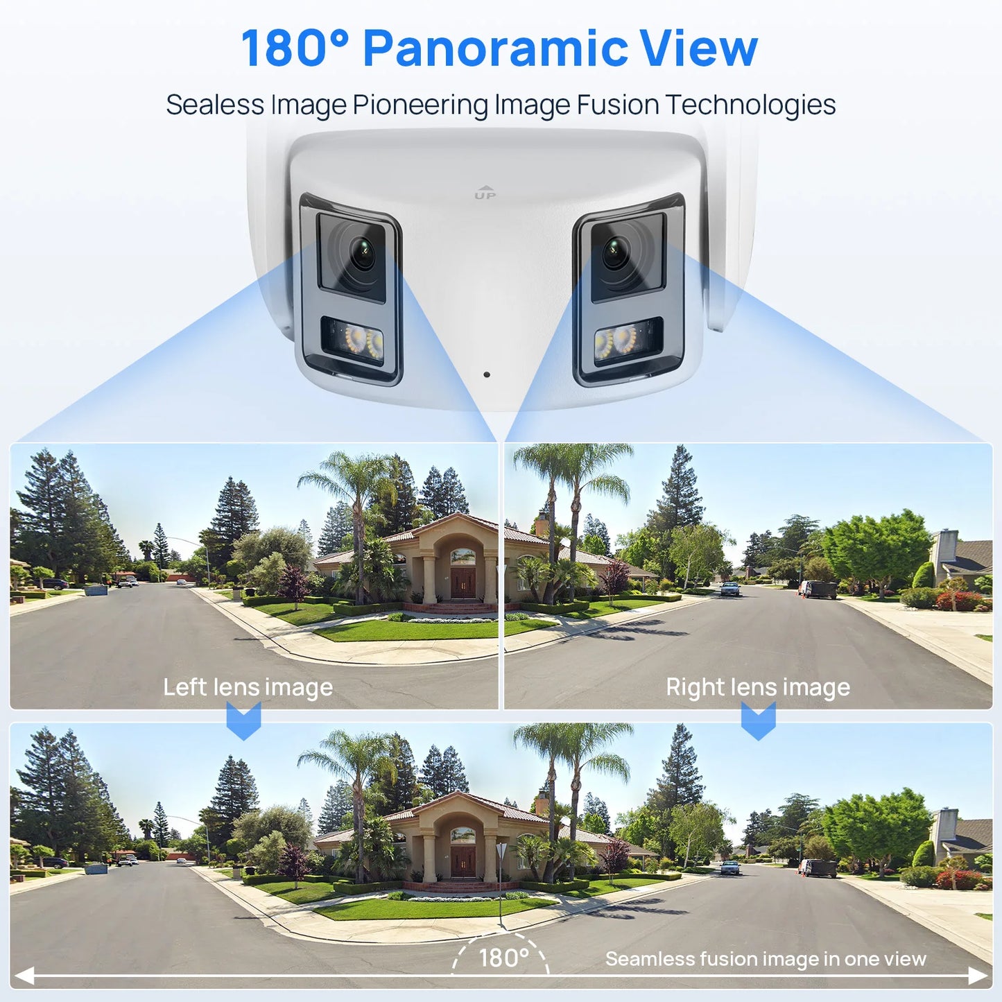 Hikvision 8MP Panoramic ColorVu Turret IP Camera 4K