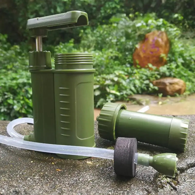 Hign Concerned Water Filter Hand Pump for Outdoor Survival