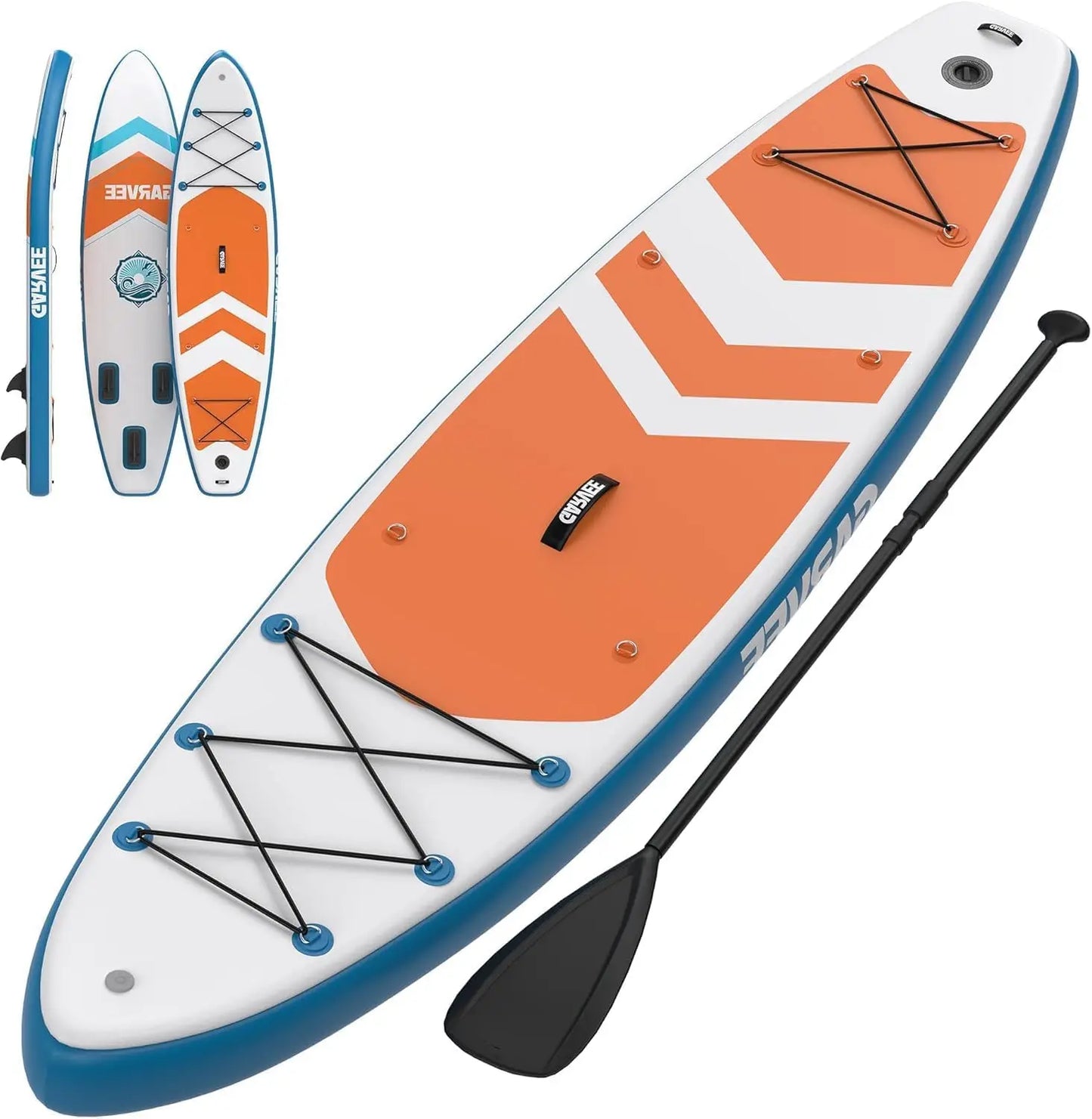 Inflatable Stand Up Paddle Board With Premium Non Slip Deck
