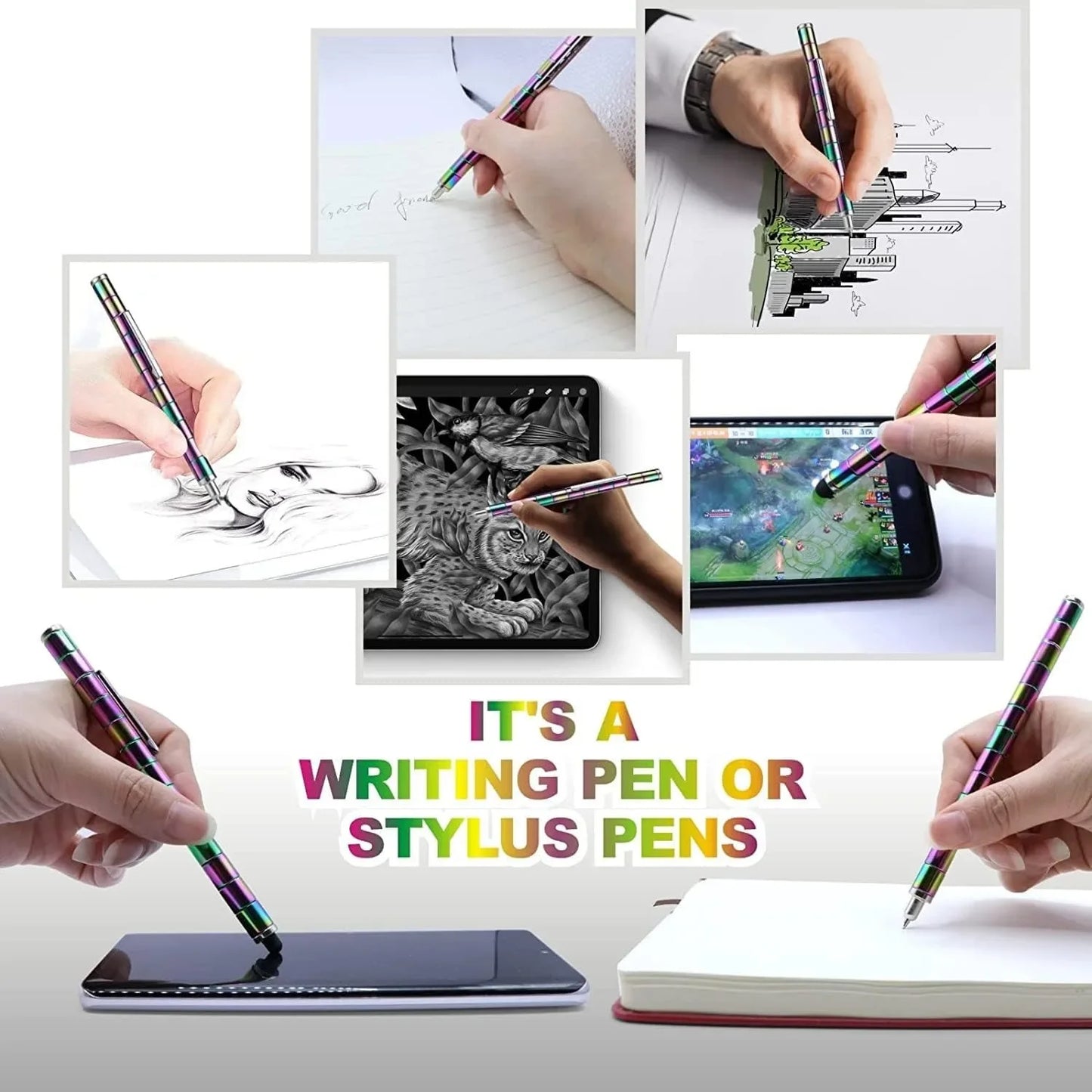 Hign-concerned Chemical Magnetic Fidget Pens Stress Relief