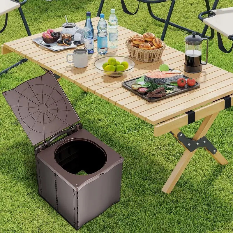 Hign-concerned Portable Outdoor Adult Camping Toilet
