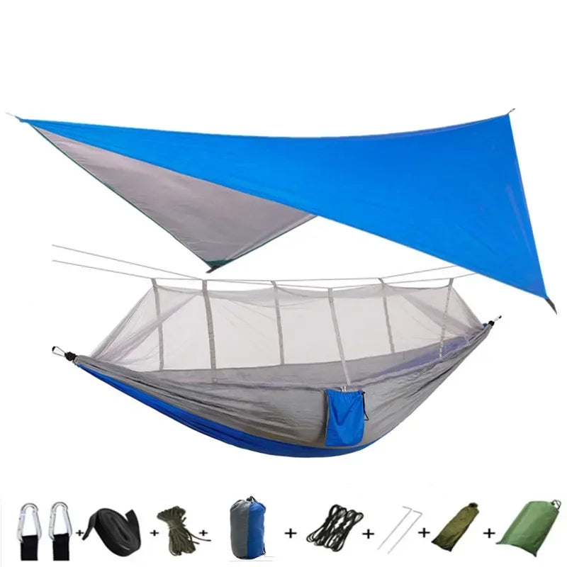 Swallowtail Lightweight Camping Hammock Canopy And Rain Fly