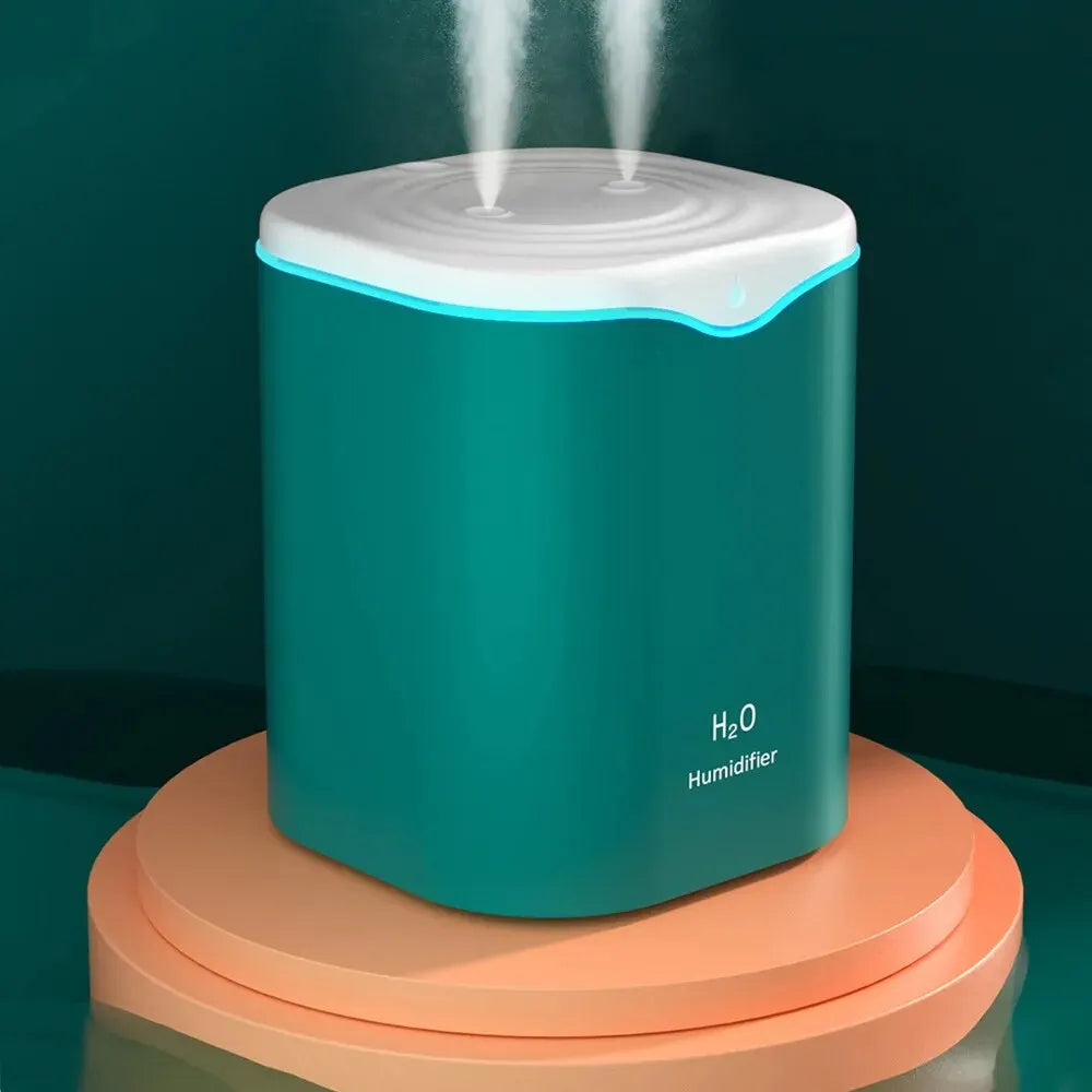 Dual Jet Humidifier And Air Purifier USB Powered Diffuser