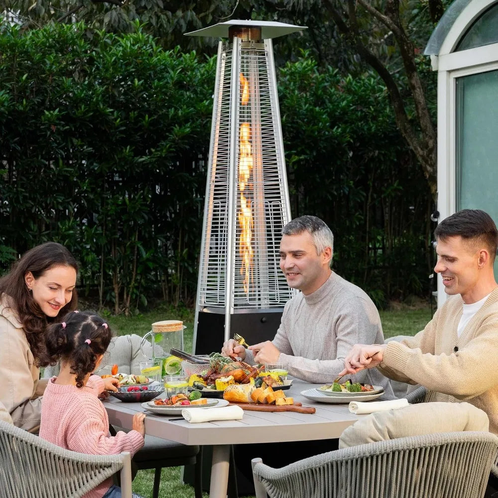Hign Concerned Outdoor Propane Heater 48000 BTU Pyramid
