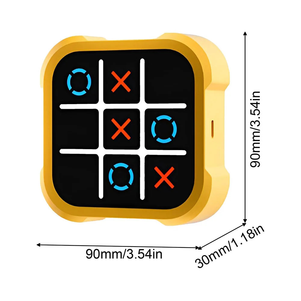 APWIKOGER 3 In 1 Tic Tac Toe Bolt PuzzleChallenge Game