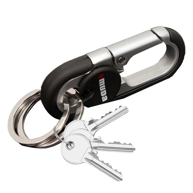 Electric Key Carabiner Double Rings Key Chains For Car Keys