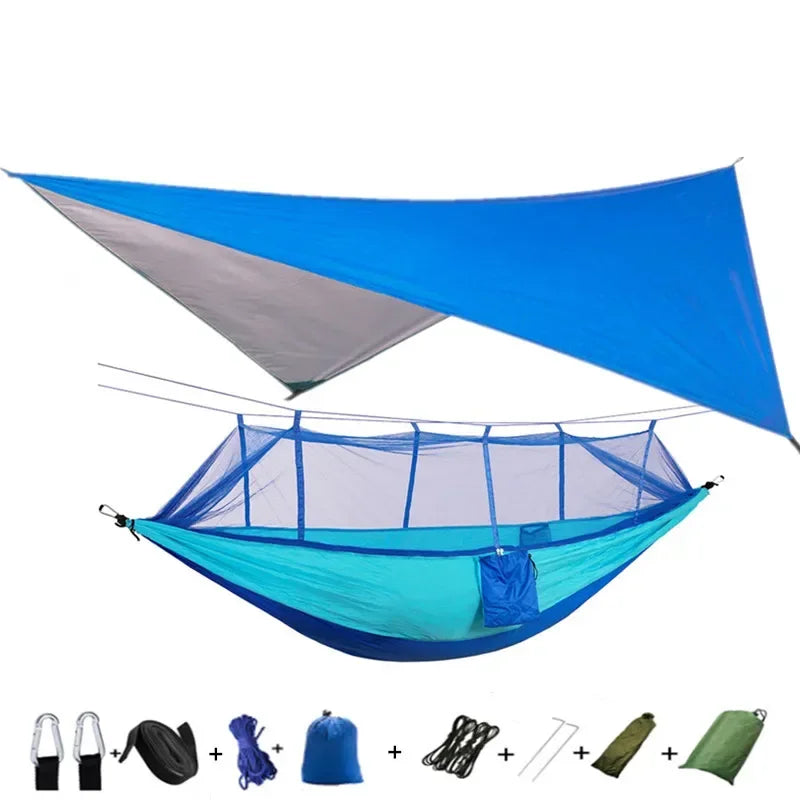 Swallowtail Lightweight Camping Hammock Canopy And Rain Fly