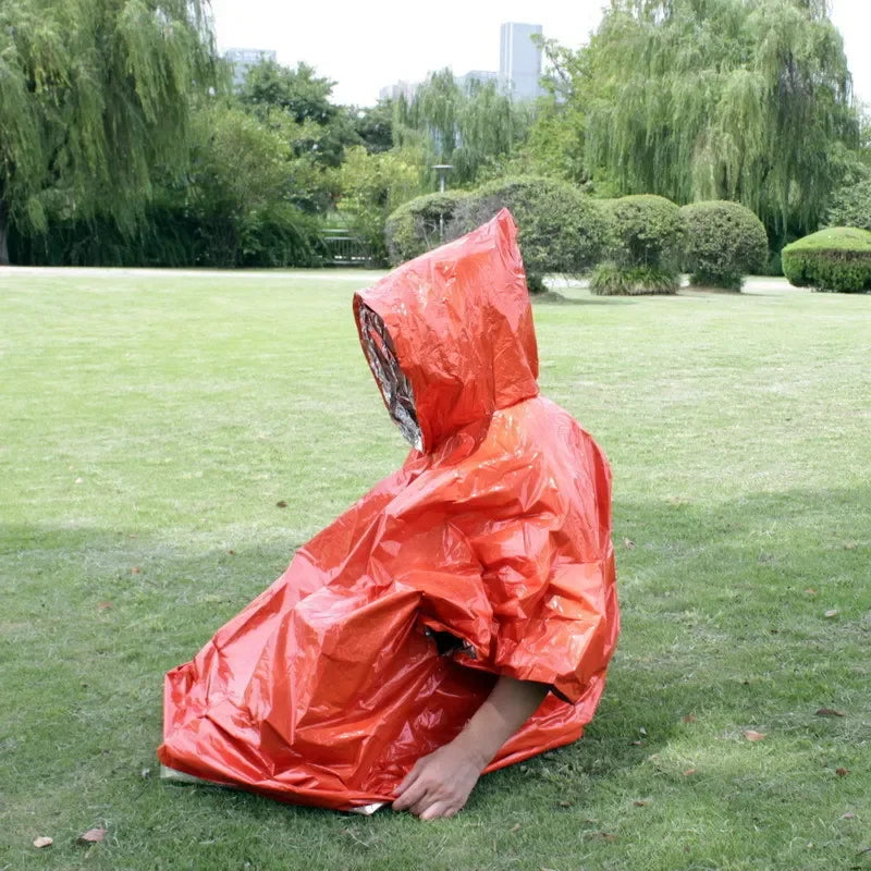 Other Outdoor Raincoat Multipurpose Waterproof Camping Gear Survival Emergency
