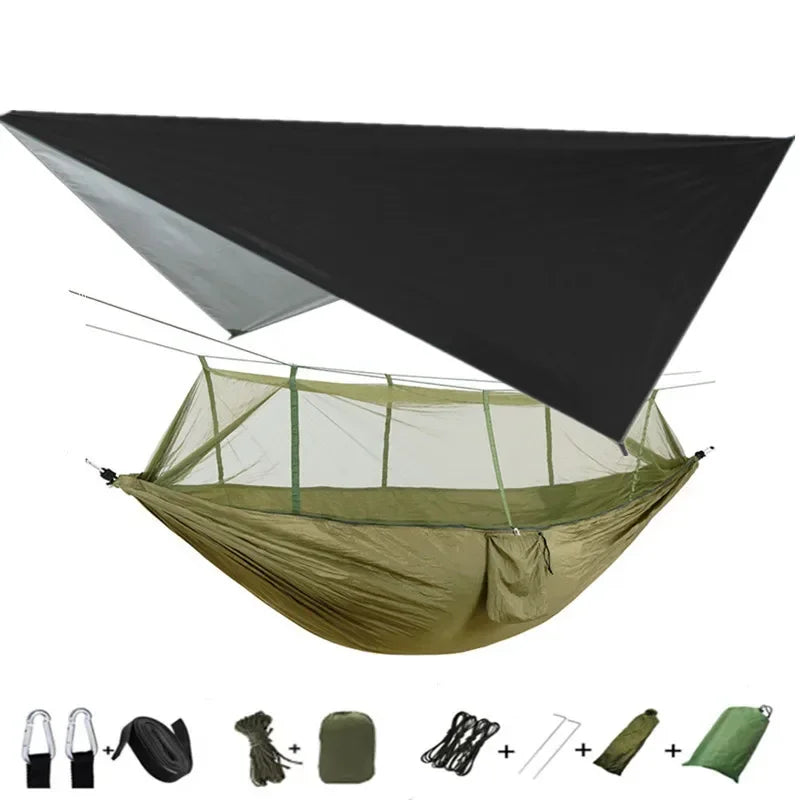 Swallowtail Lightweight Camping Hammock Canopy And Rain Fly