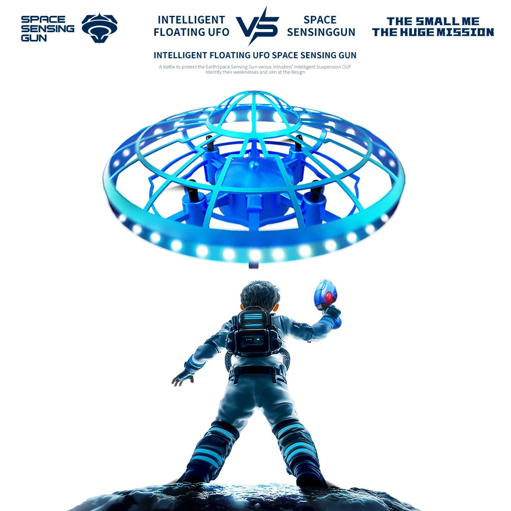 RC Shooting Sensing Flying Saucer XS4 Toy Drone For Kids
