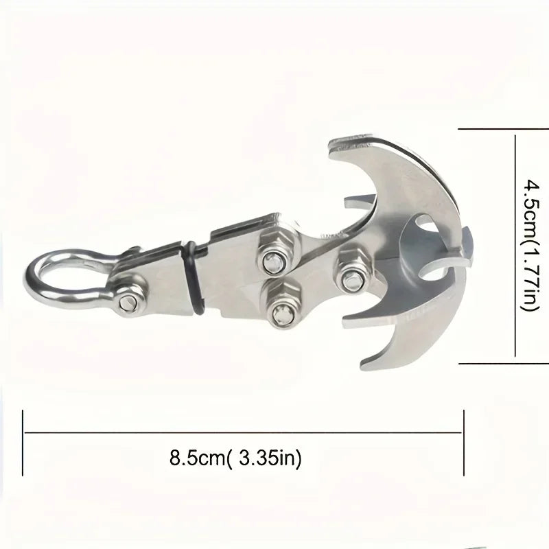 Hign-concerned Stainless Steel Folding Grappling Hook