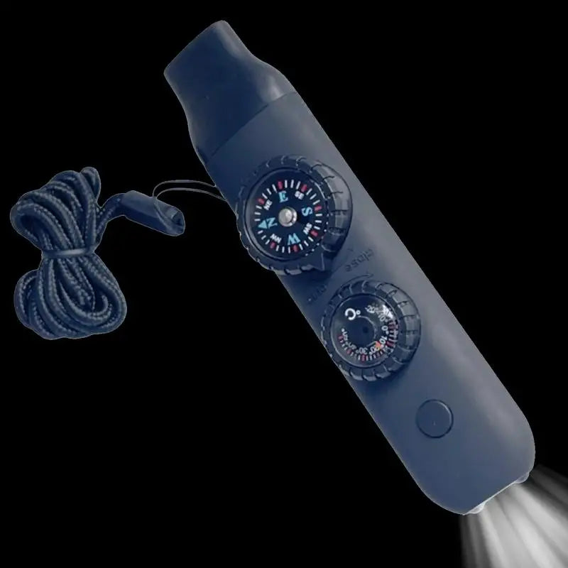 Hign Concerned Survival Whistle With LED Light And Compass
