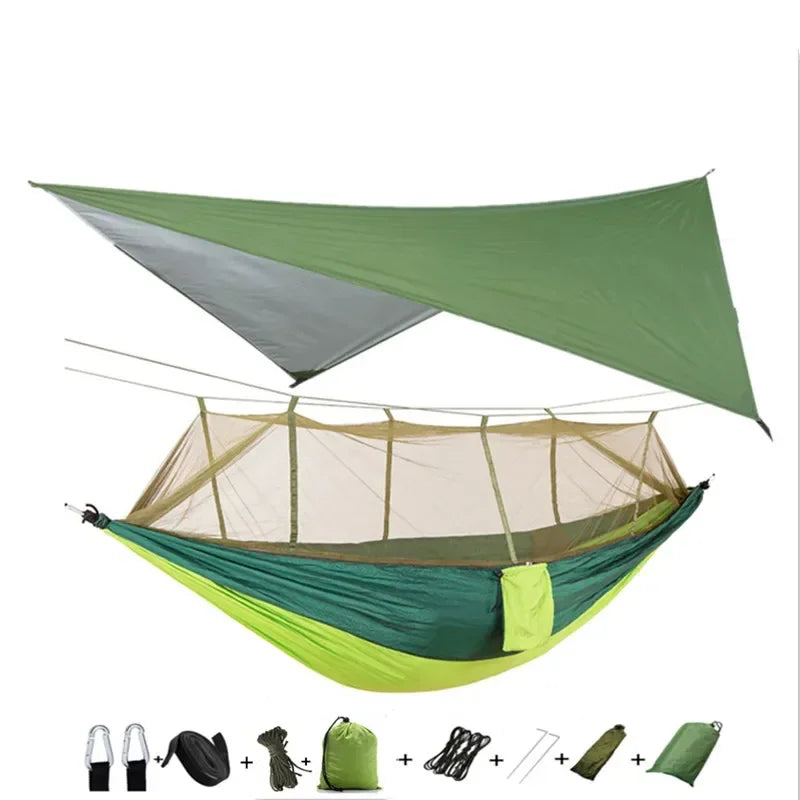 Swallowtail Lightweight Camping Hammock Canopy And Rain Fly