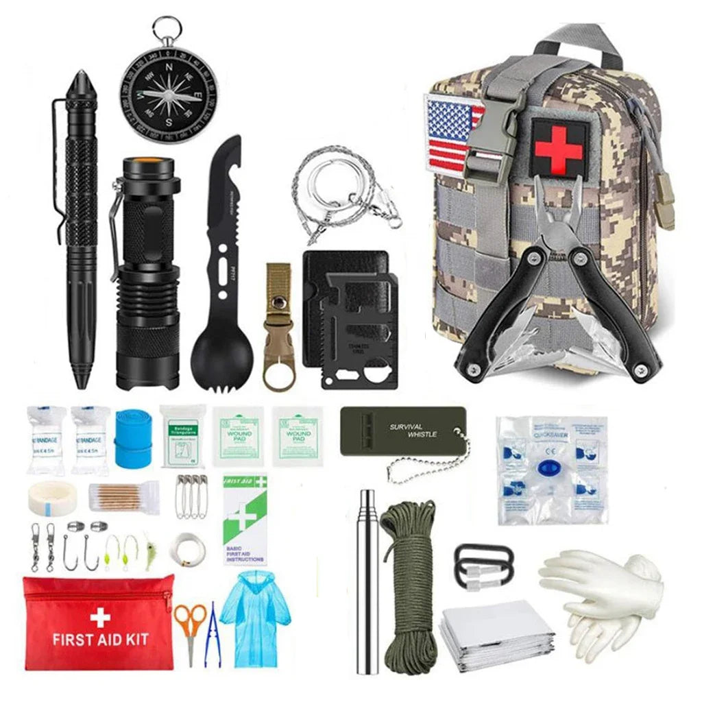 Choice Survival First Aid Kit Molle Outdoor Trauma Bag Emergency