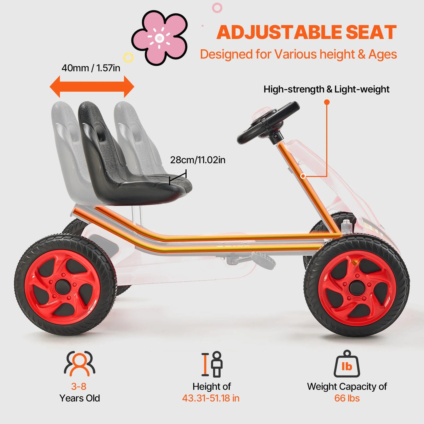 Mistys Garden Gadgets More SucceBuy Pedal Go Kart For Kids