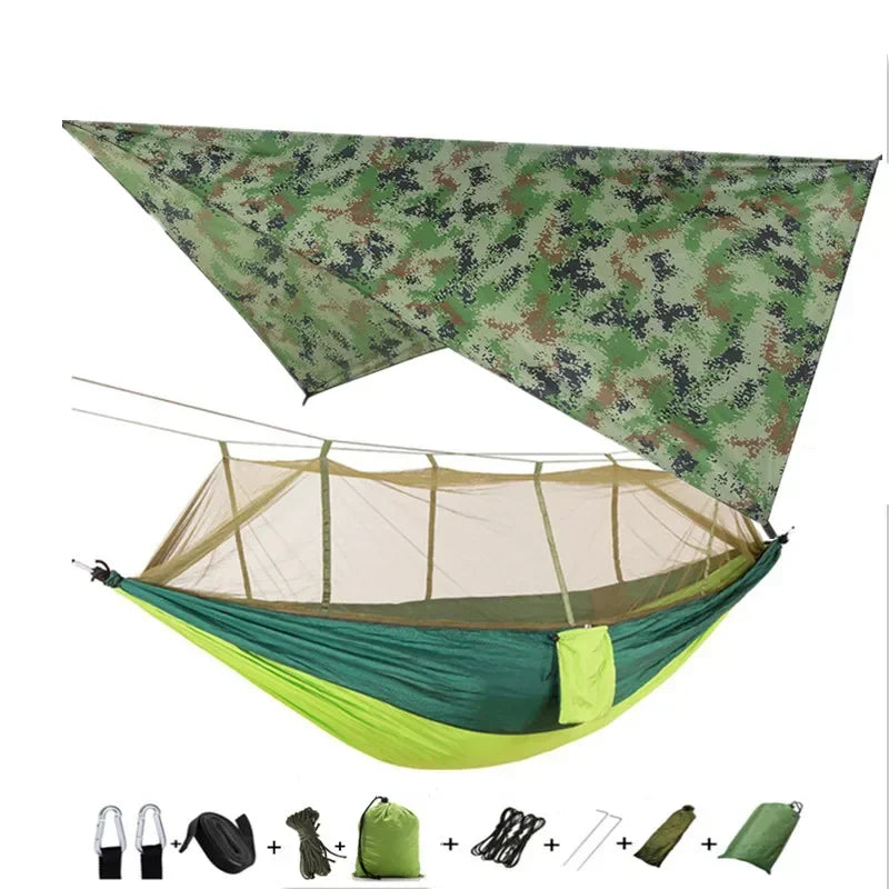 Swallowtail Lightweight Camping Hammock Canopy And Rain Fly