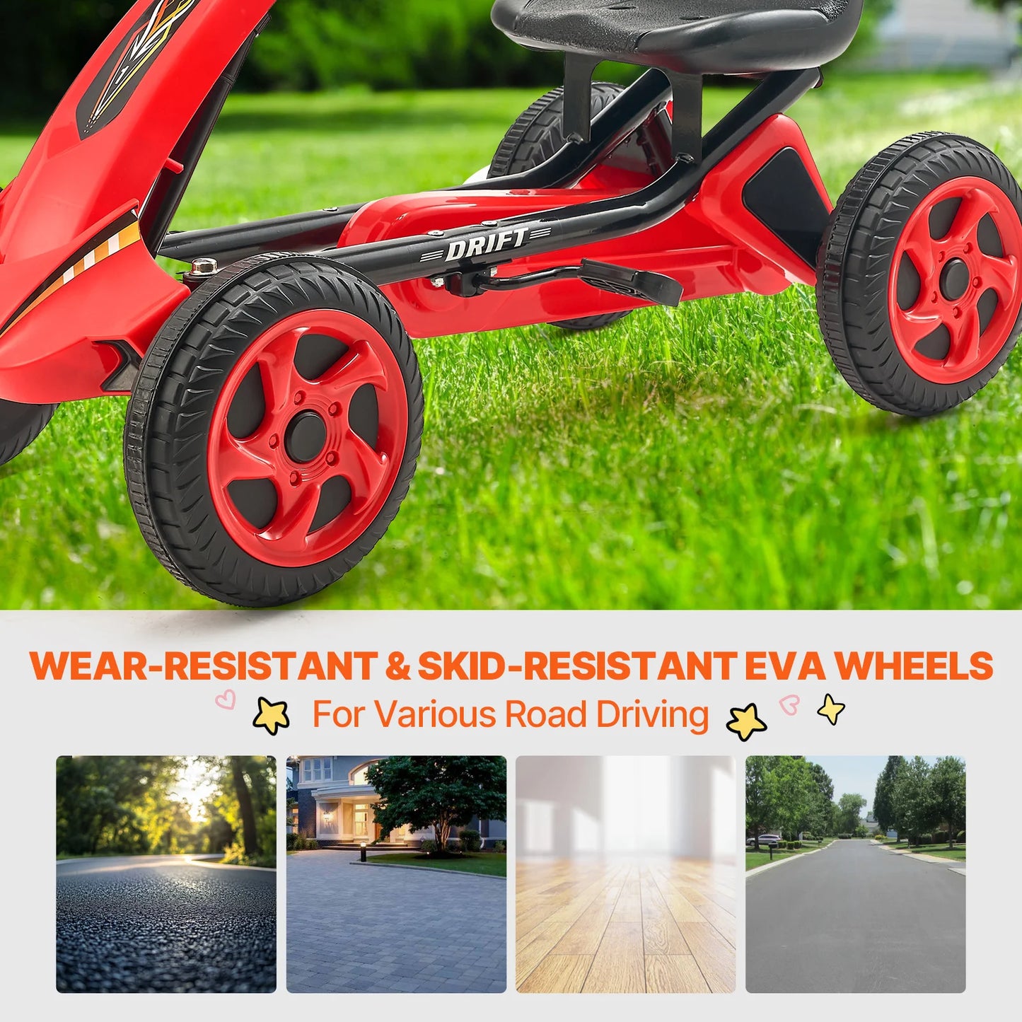 Mistys Garden Gadgets More SucceBuy Pedal Go Kart For Kids