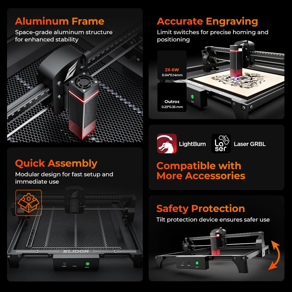 Laser Engraver and Cutting Machine