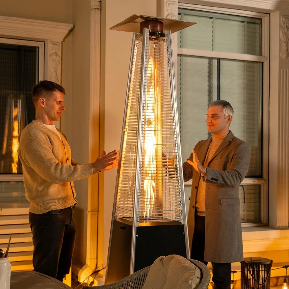 Hign Concerned Outdoor Propane Heater 48000 BTU Pyramid