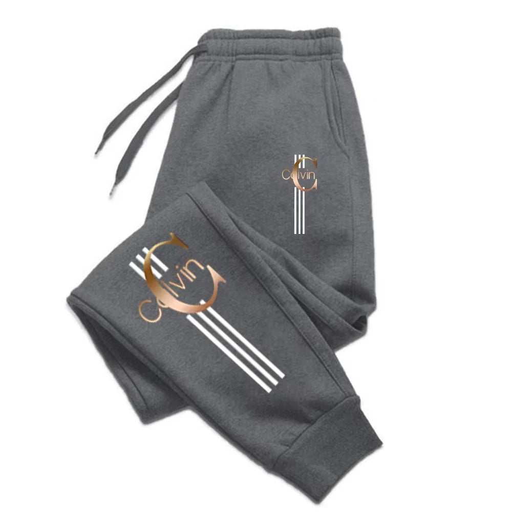 Men's Printed Sweatpants for Daily Casual and Gym Use