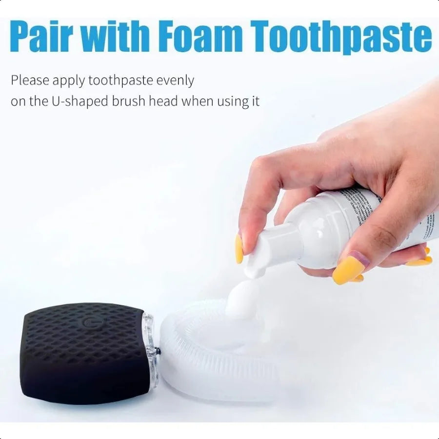 Automatic Ultrasonic Toothbrush For Adults With Timer