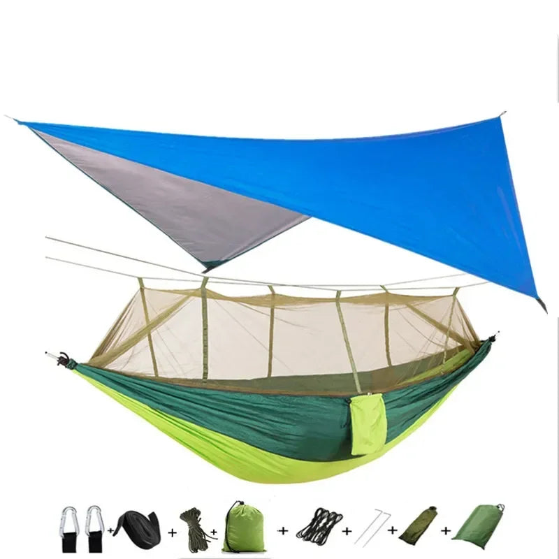 Swallowtail Lightweight Camping Hammock Canopy And Rain Fly