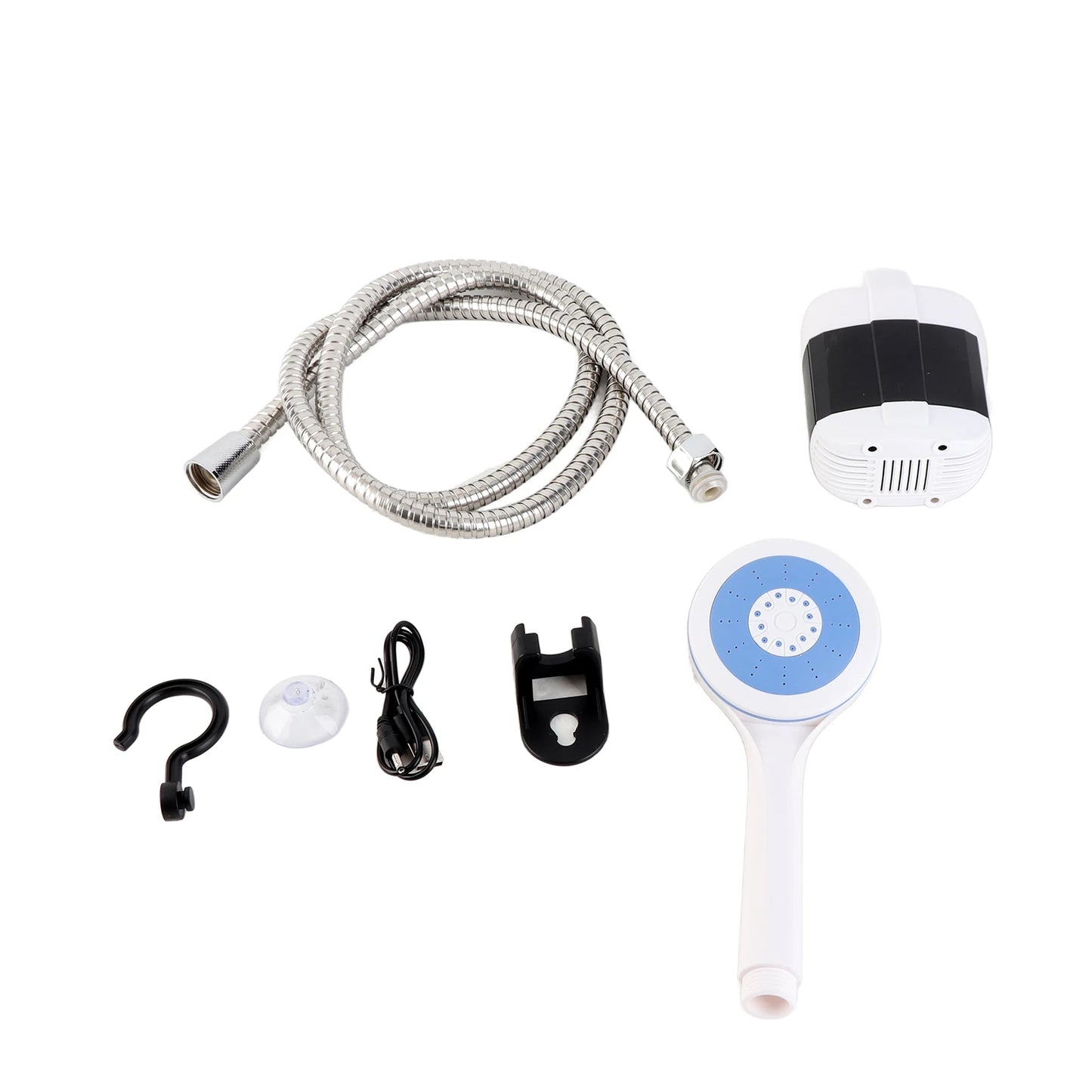 Portable Camping Shower Pump USB Rechargeable for Outdoors