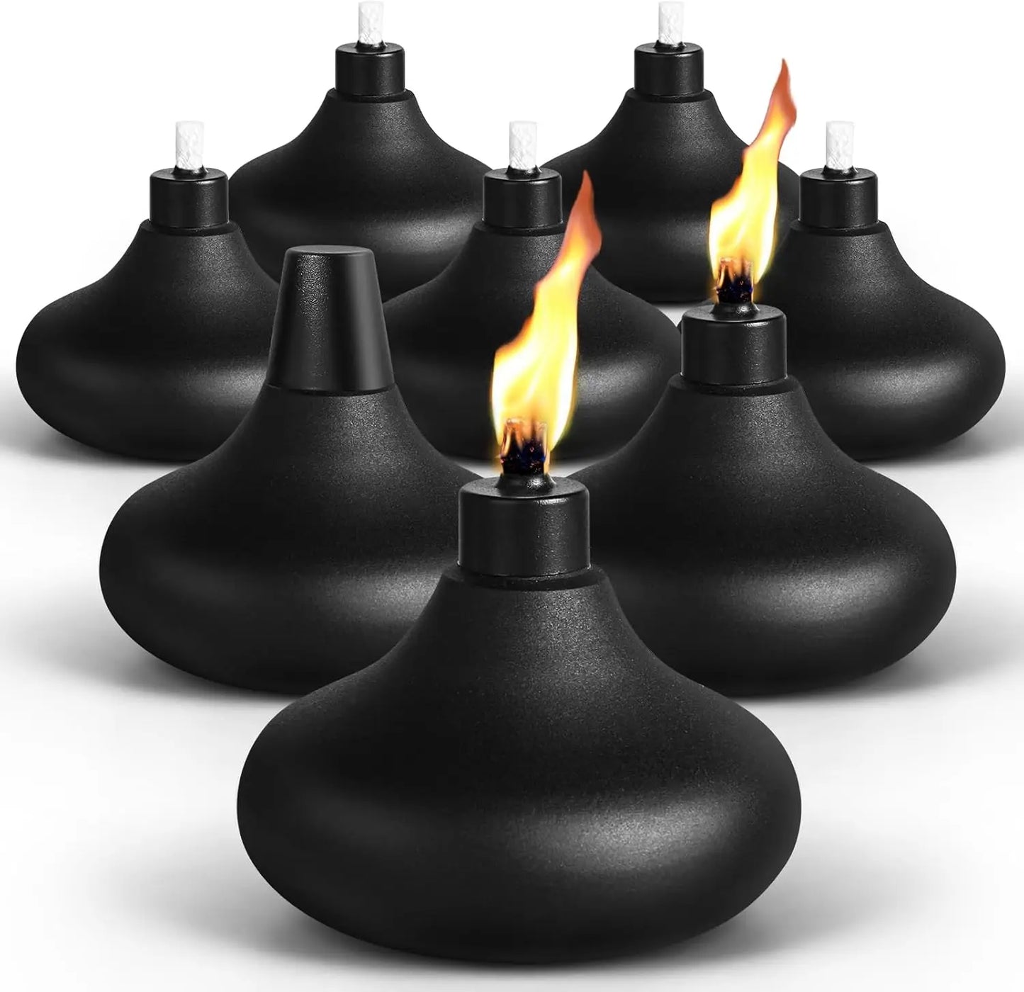 SZRSTHH Metal Tabletop Torches Citronella Outdoor Lighting