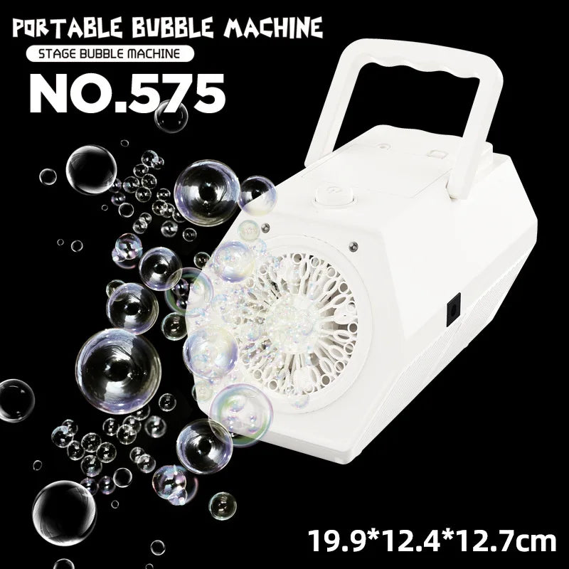Automatic Bubble Machine Blower For Kids Outdoor Party