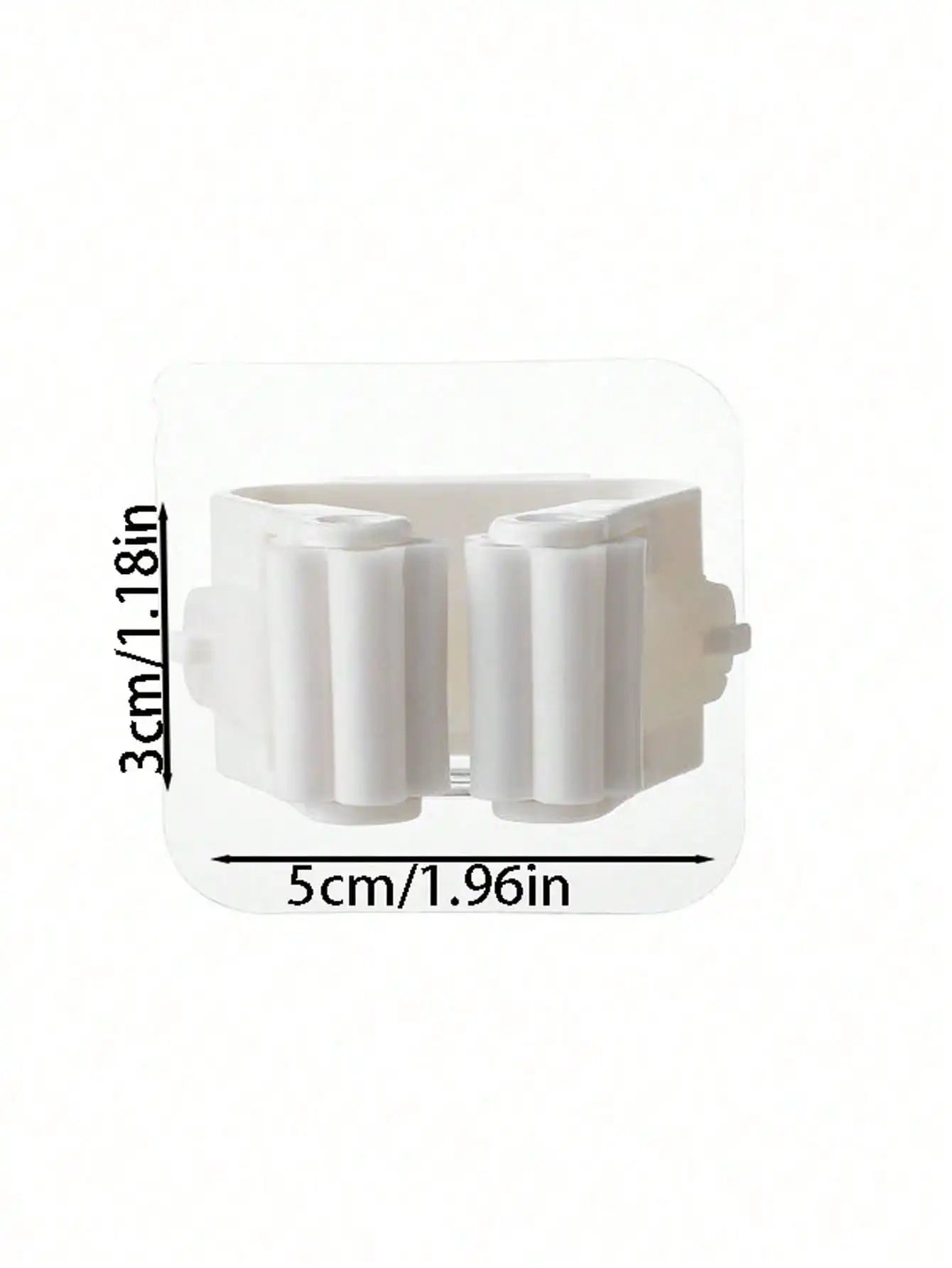 3 Pack Mop Clamp With Suction Hook For Organization