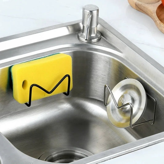 Adhesive Sponge Caddy Under Cabinet Organizer For Kitchen Sink