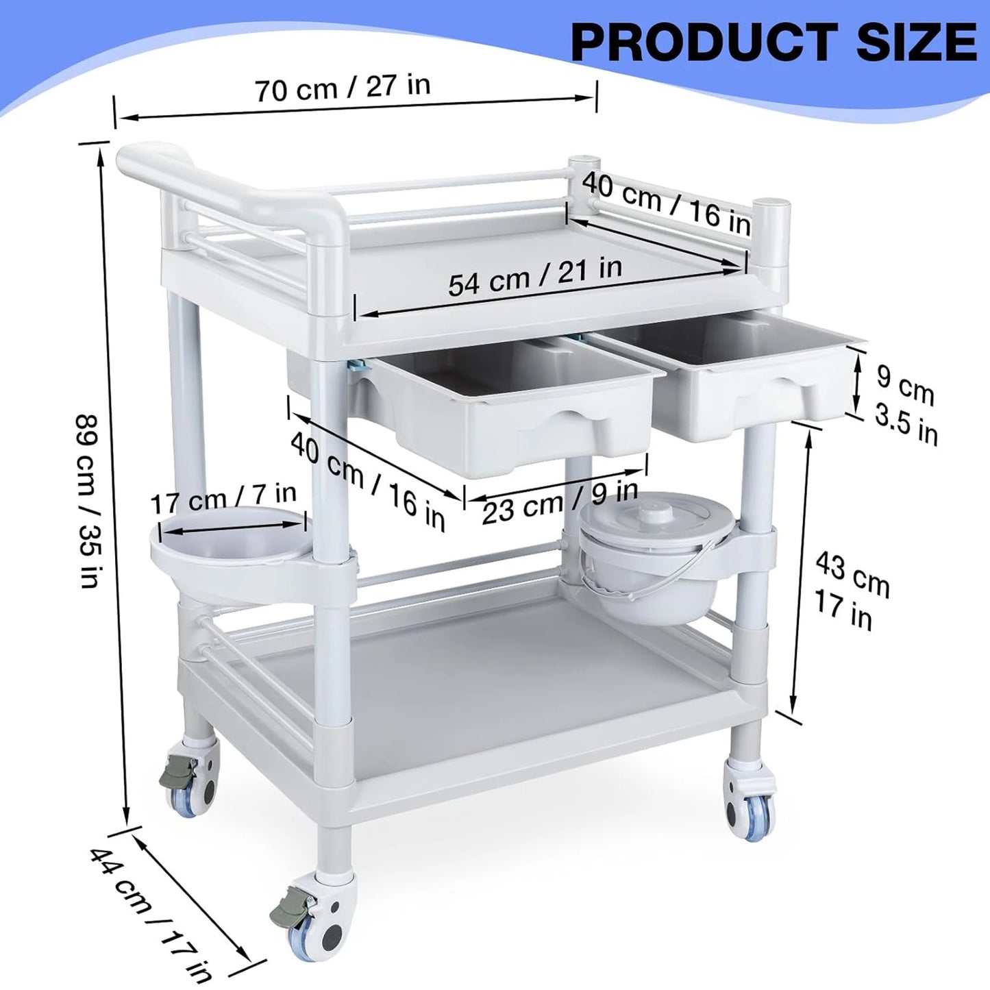 Mobile Trolley Cart Heavy Duty Utility For Industrial Use