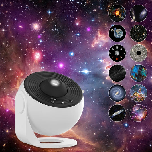 AUSYLE Night Galaxy Projector Starry Sky Planetarium Lamp