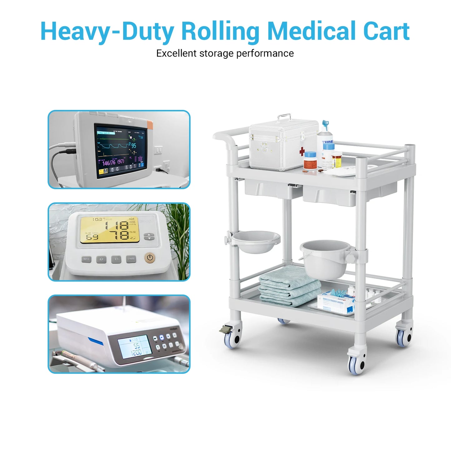 Mobile Trolley Cart Heavy Duty Utility For Industrial Use