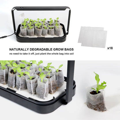 Smart Garden Hydroponic Indoor Grow System With LED Lighting