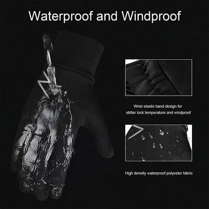 Winter Waterproof Touchscreen Gloves With Insulation Hand Warmer