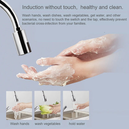 2025 for Smart Touchless Faucet Infrared Sensor Adapter Sink Water Saving Automatic Faucets Nozzle Adapter for Kitchen Bathroom