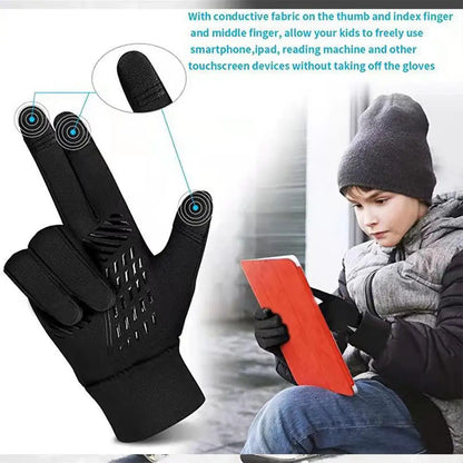 Winter Waterproof Touchscreen Gloves With Insulation Hand Warmer