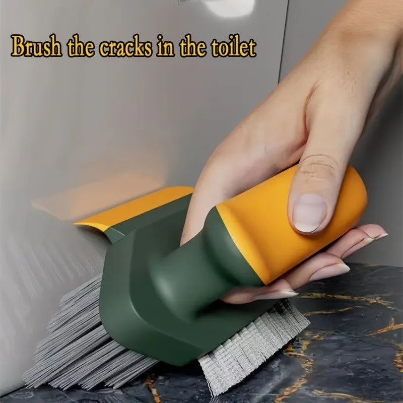 3-in-1 Grout and Tile Cleaning Brush Multi-Surface Scrubber