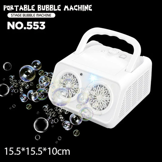 Automatic Bubble Machine Blower For Kids Outdoor Party