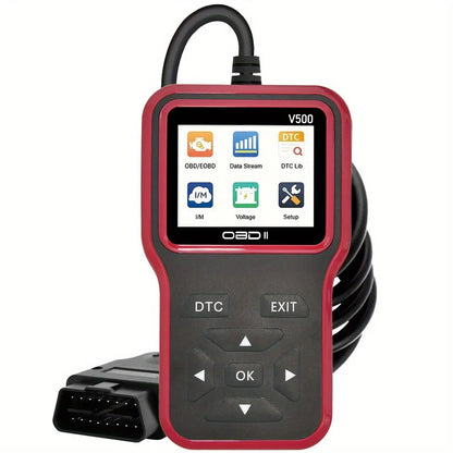 OBD2 Car Diagnostic Scanner With Voltage Tester