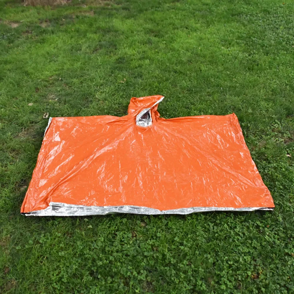 Other Outdoor Raincoat Multipurpose Waterproof Camping Gear Survival Emergency